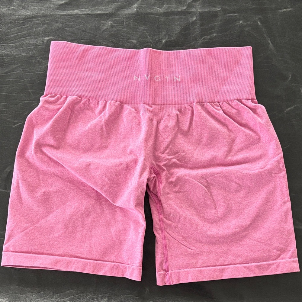 NVGTN Women's Bubblegum Pink Workout Shorts